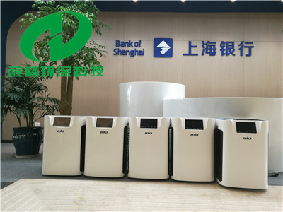 上海银行新装修办公室采购租赁空气净化器